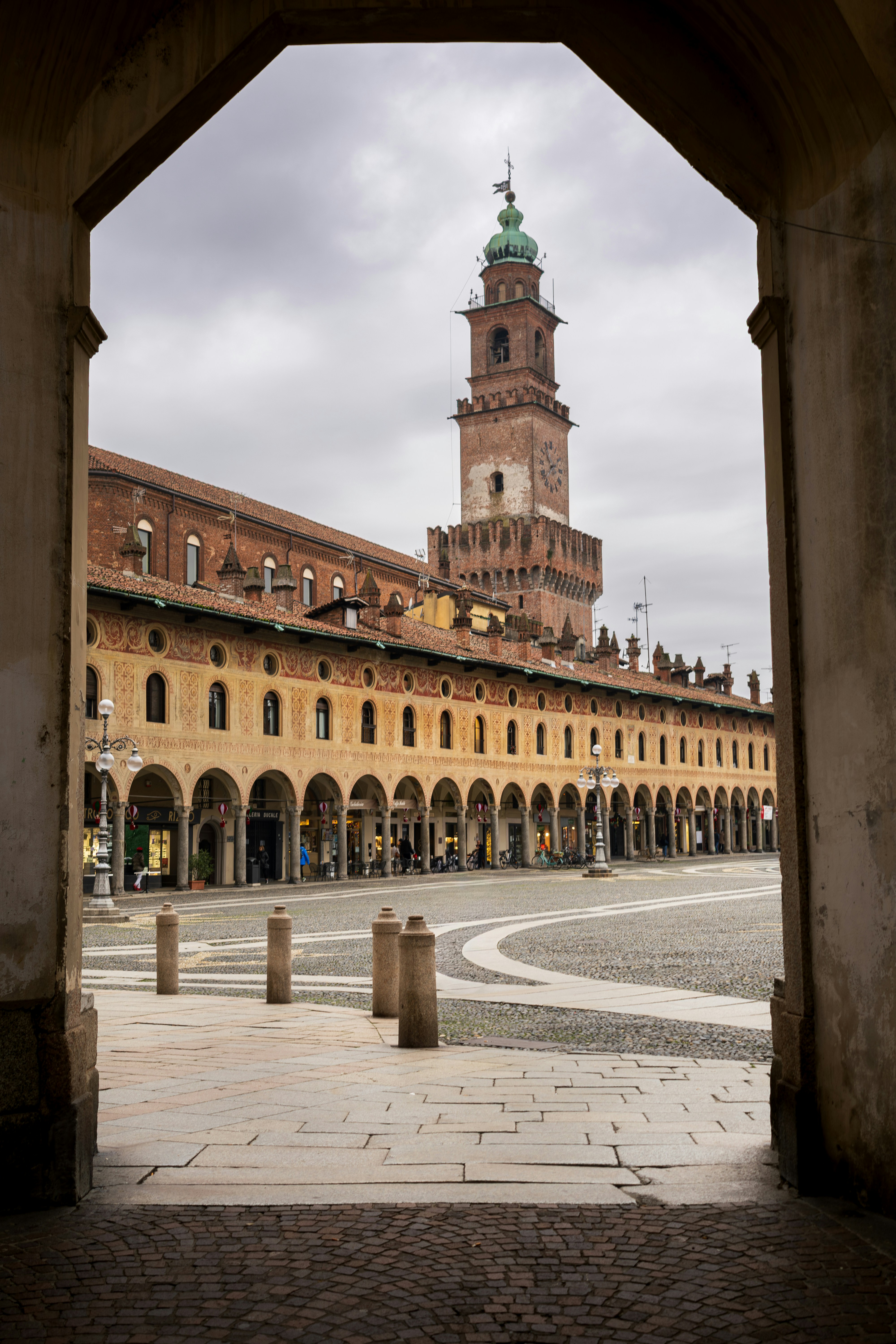 Arco e Castello di Vigevano